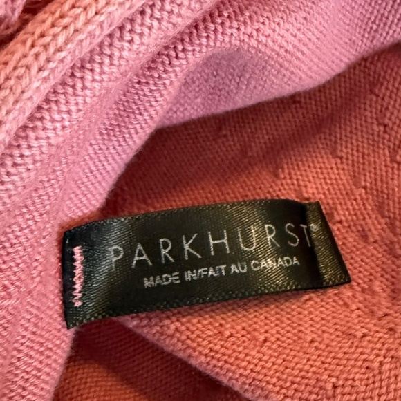 PARKHURST Canada Packable 100% Cotton Brimmed Bucket Hat with Rosette Mauve - Picture 5 of 8